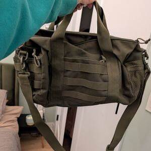 Olive Green Tactical Men's Bag